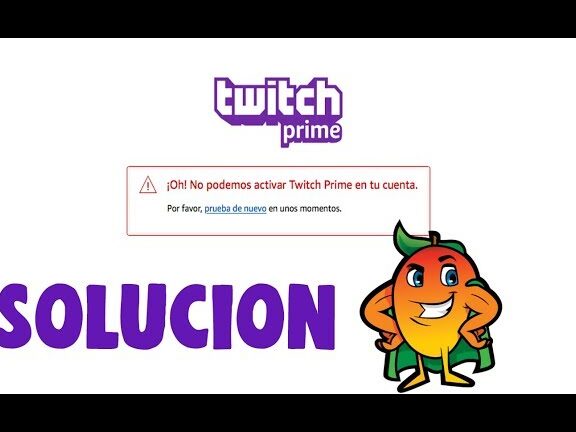 Oh no! we can’t enable twitch prime on your account.